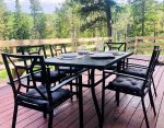 dine under the pines and stars